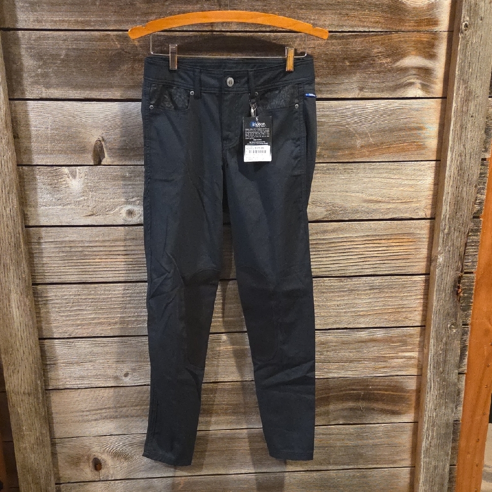Irideon NWT Knee Patch Equestrian Riding Pants Size 26 Measures Approx 30